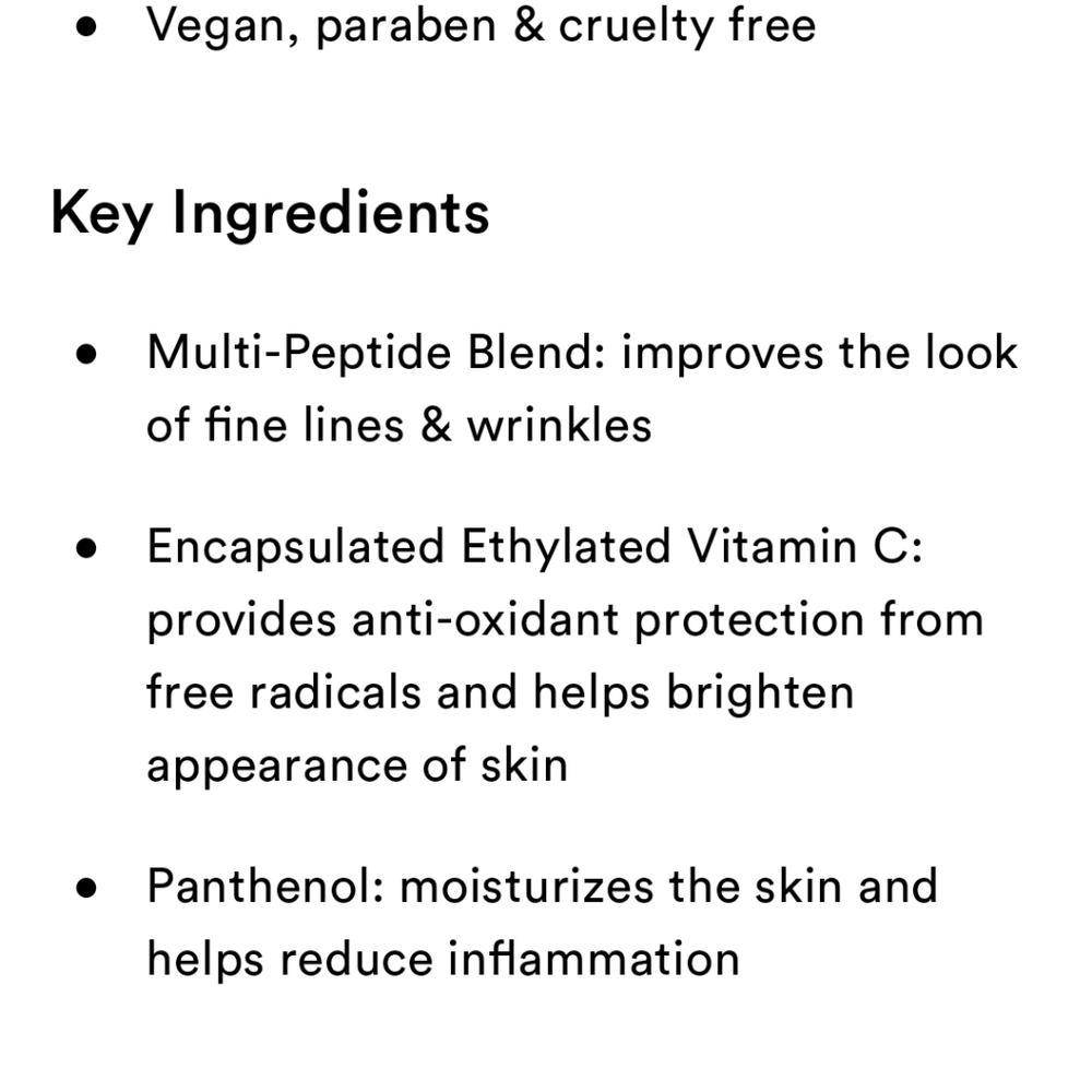 NIB NATURIUM MULTI PEPTIDE MOISTURIZER - Picture 8 of 16